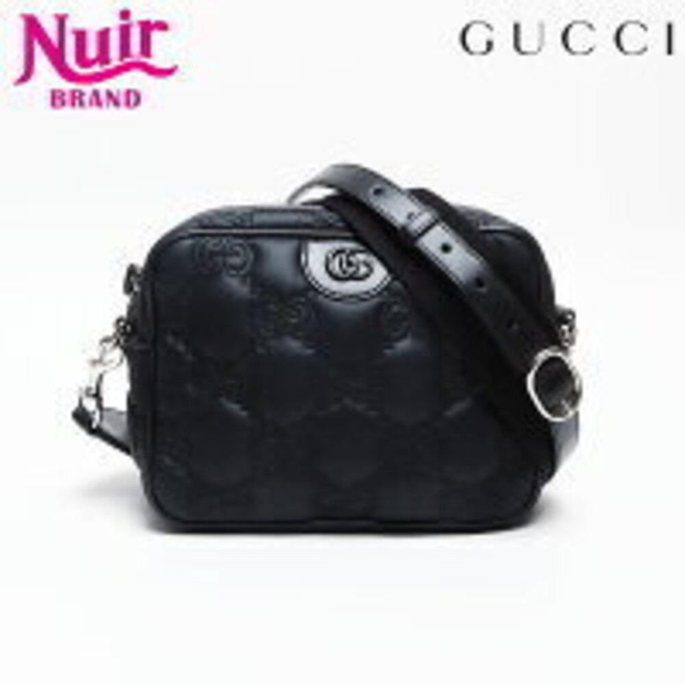 Gucci GG Matelasse Bag FABLA Shoulder Black